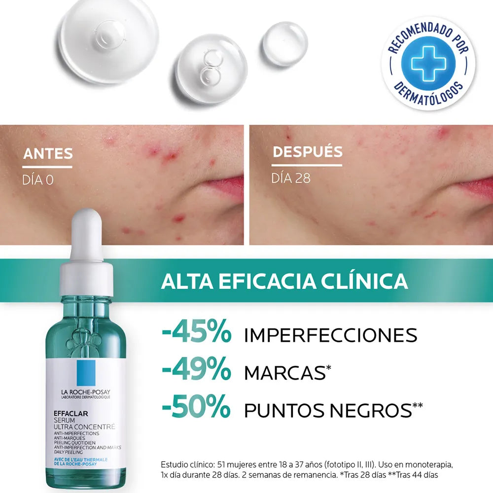 Sérum La Roche Posay Effaclar Peeling Diario x 30 ml
