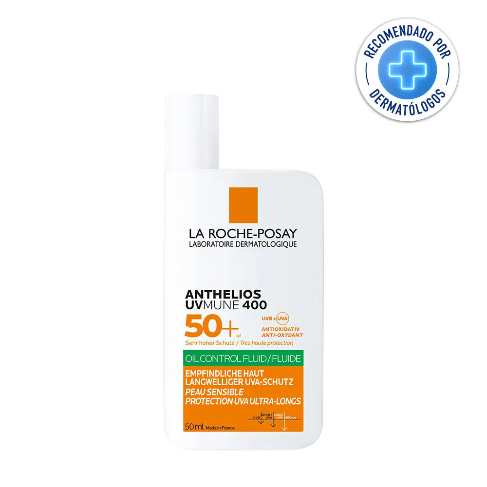 Protector Solar La Roche-Posay Anthelios UV Mune 400 Oil Control Fps 50+ x 50 ml