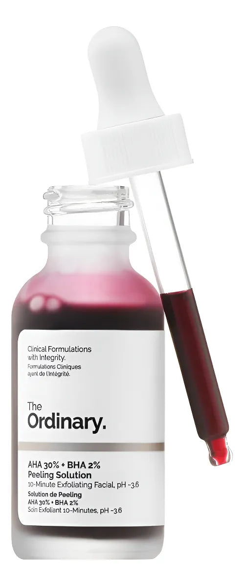Sérum Aha 30% + Bha 2% Peeling Solution The Ordinary 30ml