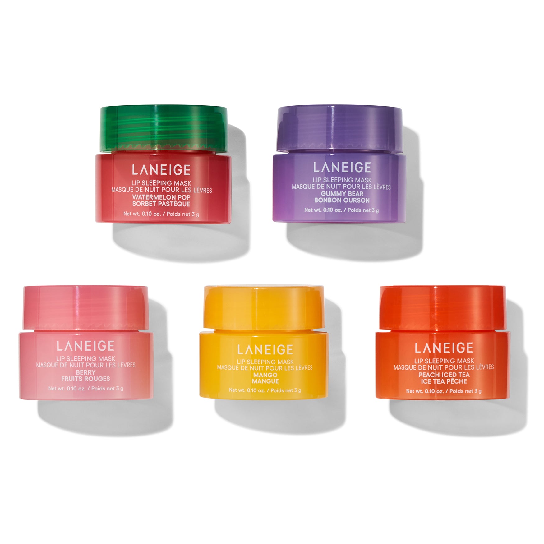 LANEIGE Lip Sleeping Mask 20g +  Midnight Minis 5 DE REGALO